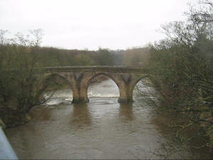 Chester New Bridge, near Lambton Castle