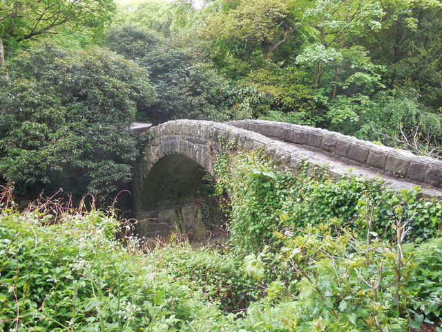 Footbridge by Jesmond Dene Mill