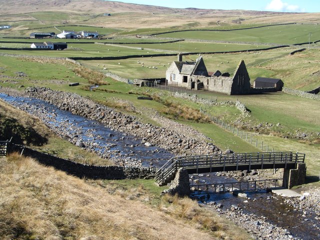 Footbridge over Harwood Beck