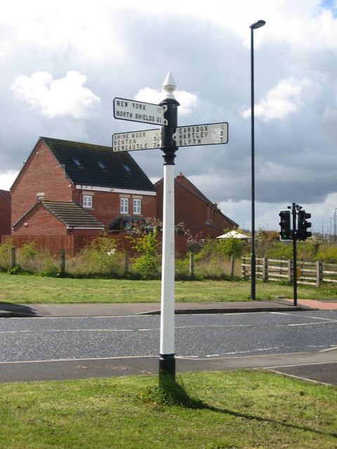 Old Signpost, Shiremoor