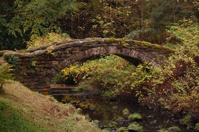 Stone Footbridge over Debdon Burn