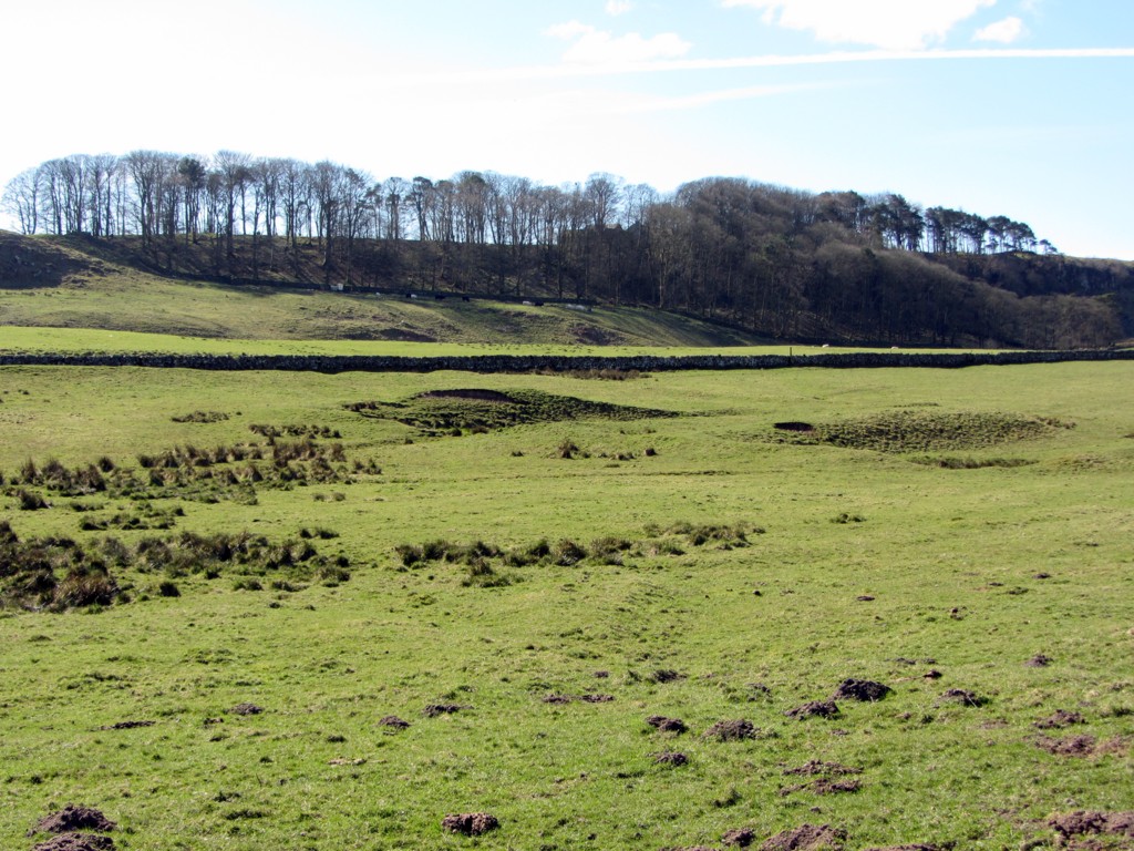 Fishponds, NE of Sewingshields