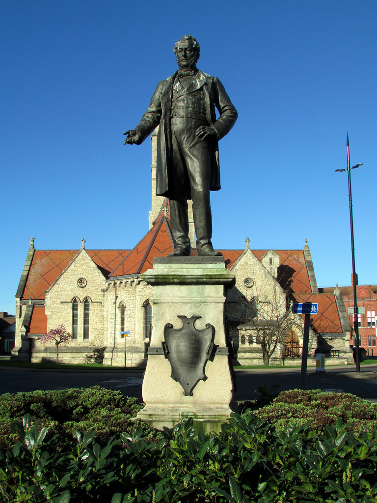 Statue of Ralph Ward Jackson, Church Street