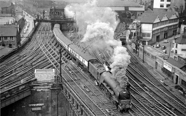 Railway Viaducts Between High Level Bridge, Castle Garth And Central Station