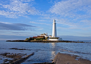 St Mary's Island and Lighthouse