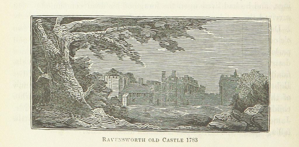 Ravensworth quadrangular castle