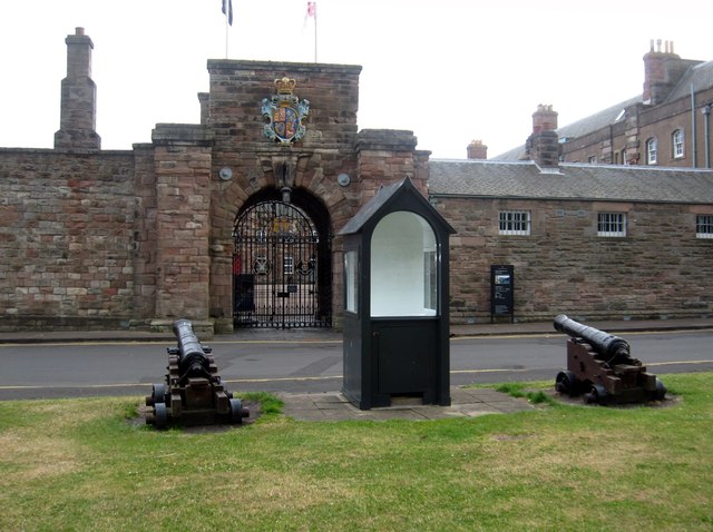Gateway and Guard House, Berwick Barracks