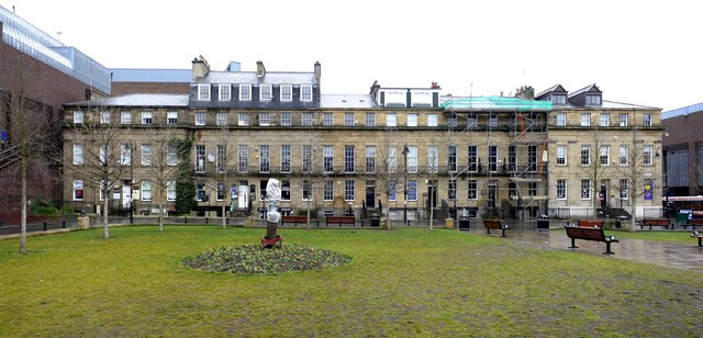 Terrace, east side of Old Eldon Square