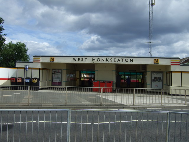West Monkseaton Metro Station