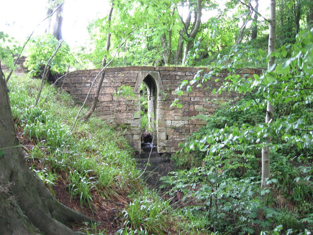 Footbridge near Hartburn Grotto