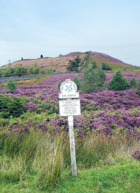 Ros Castle (hill), nr Hepburn