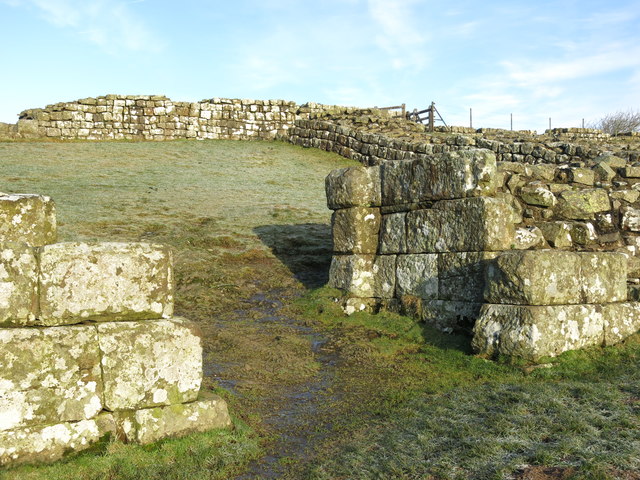 Hadrian's Wall at Cawfields