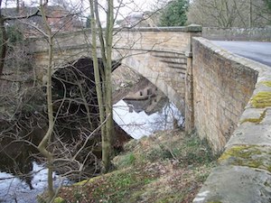 Mitford Bridge, over the River Font