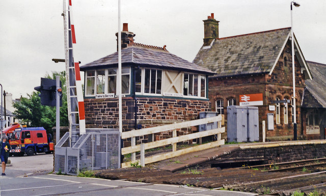 Signal Box, Askam Station