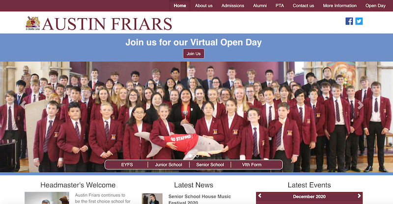 Austin Friars School Carlisle Co Curate