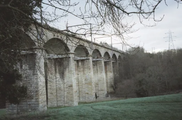 Railway Viaduct east of Guyzance